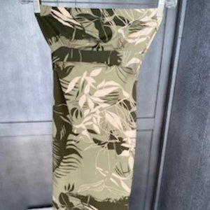 Mini Flower Print  Fitted Dress